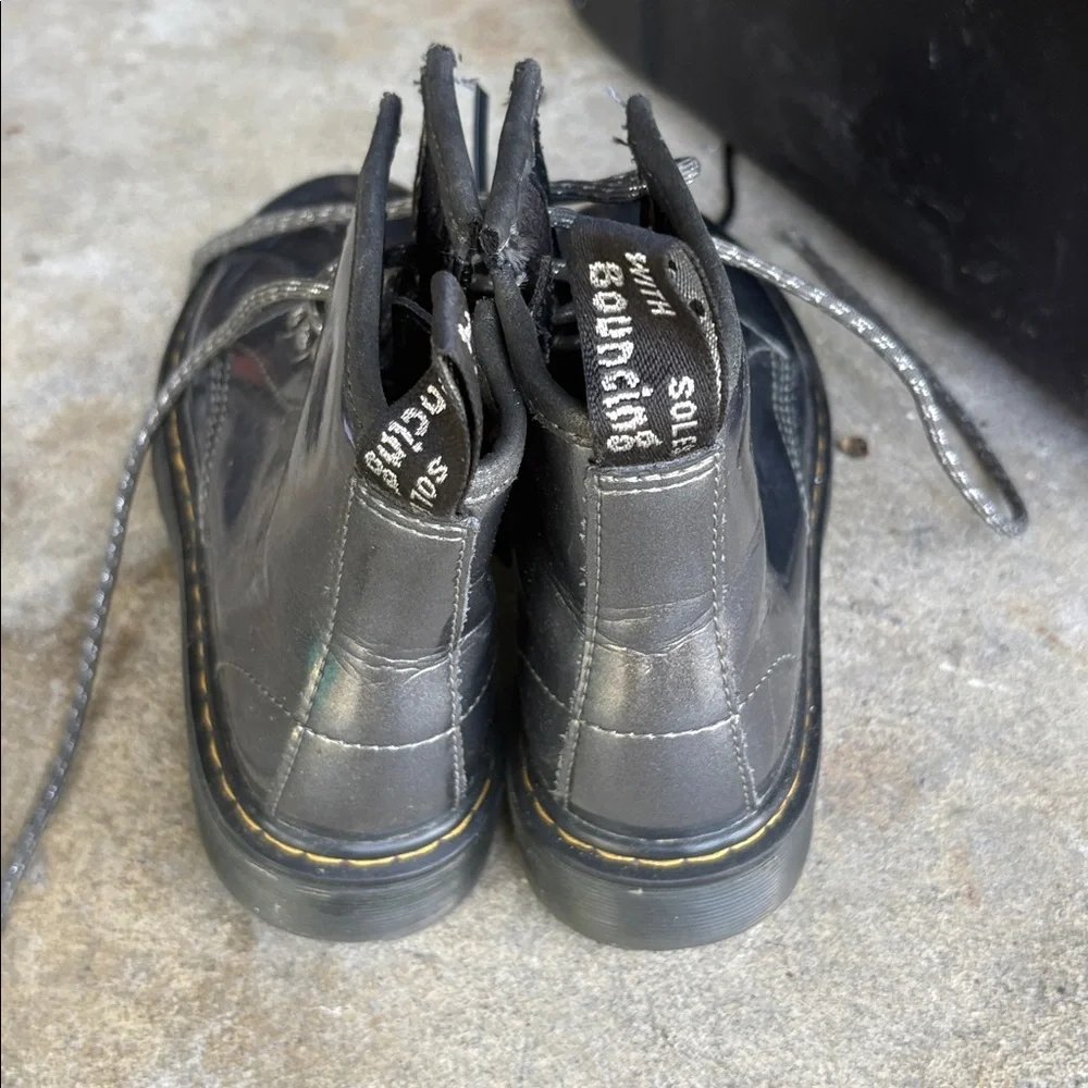 Kids doc martens Black Leather Boots